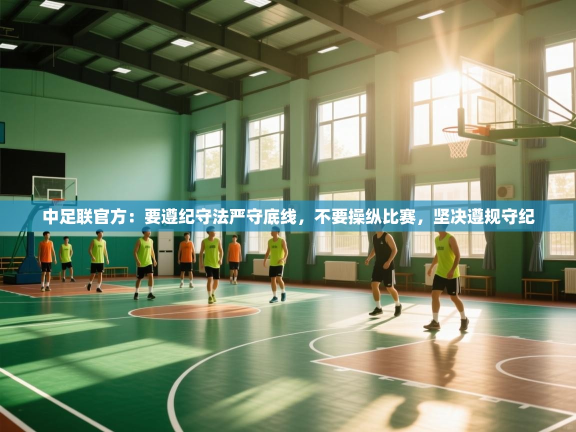 中足联官方:要遵纪守法严守底线,不要操纵比赛,坚决遵规守纪 第2张