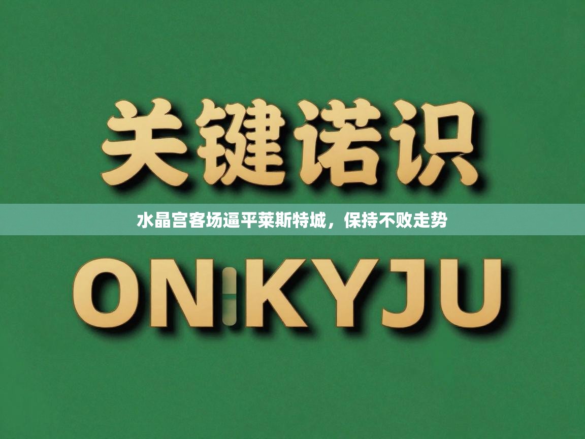 水晶宫客场逼平莱斯特城,保持不败走势 第2张