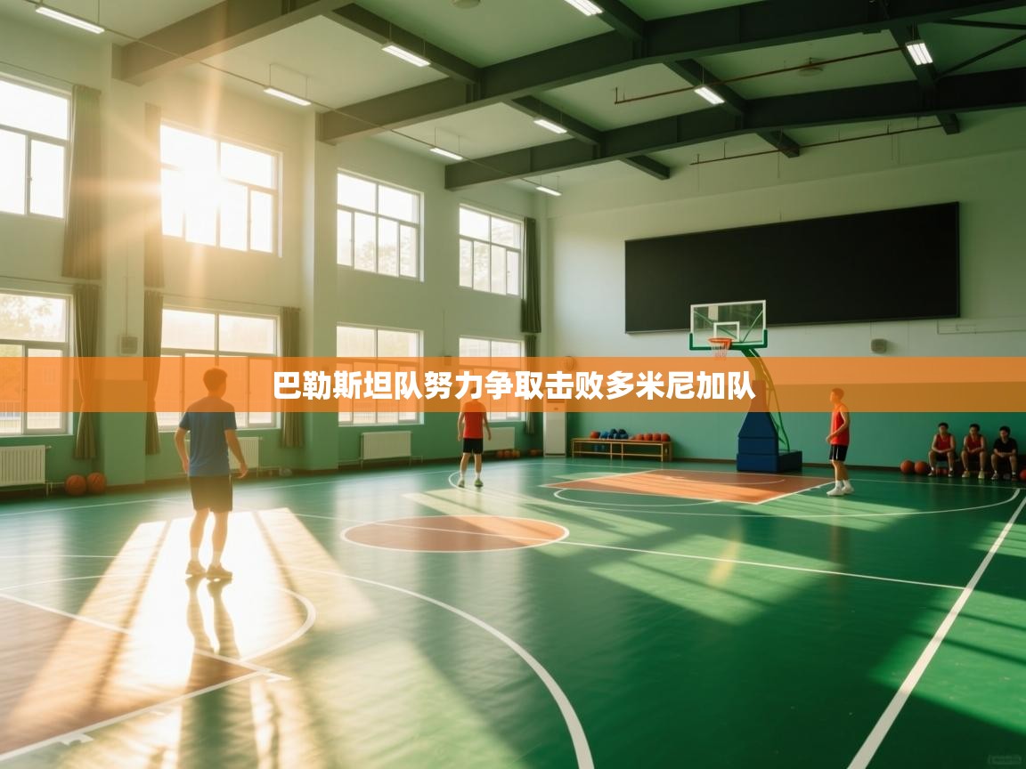 巴勒斯坦队努力争取击败多米尼加队 第2张